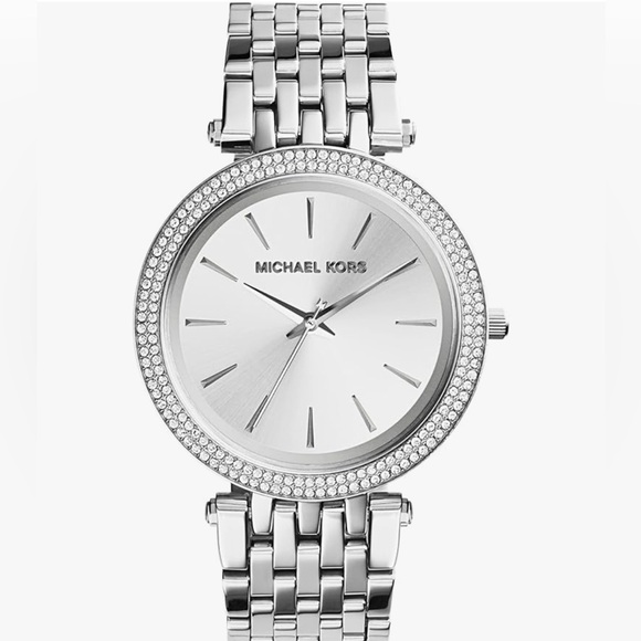 Michael Kors Darci Three-Hand Silver-Tone Stainless Steel Watch (Model: MK3190) - Picture 3 of 16